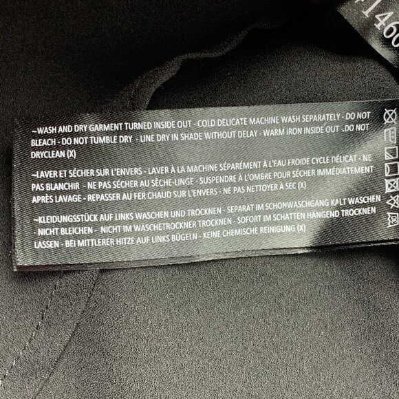 C/Meo Collective Black Long Sleeve Blouse - Picture 6 of 6